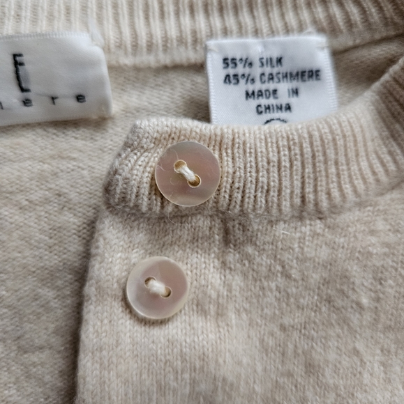 TSE Cashmere Silk Cardigan Button Up Sweater - Picture 6 of 8